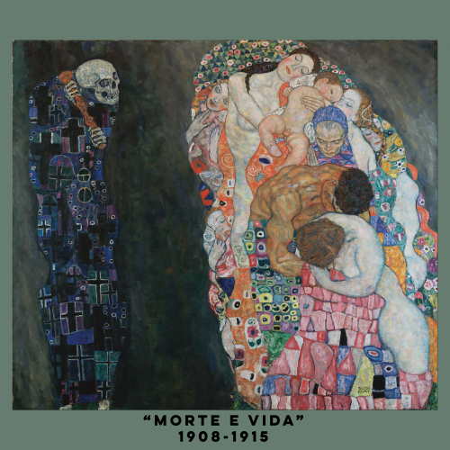 Autoaceitação e Gustav Klimt 2 Klimt Morte e Vida